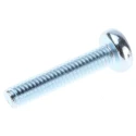 RS PRO Torx Pan Steel Machine Screw M4 Thread 20mm Length Passivated Zinc Plated 482-7966