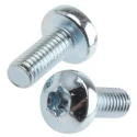 RS PRO Torx Pan Steel Machine Screw 12 mm M5 482-7972