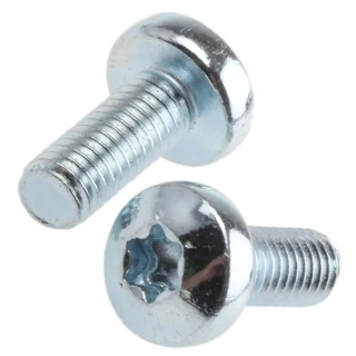 RS PRO Torx Pan Steel Machine Screw 12 mm M5 482-7972