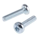 RS PRO Torx Pan Steel Machine Screw 25 mm M6 482-8032