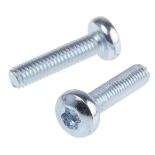 RS PRO Torx Pan Steel Machine Screw 25 mm M6 482-8032