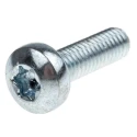 RS PRO Torx Pan Steel Machine Screw 20 mm M6 482-8026