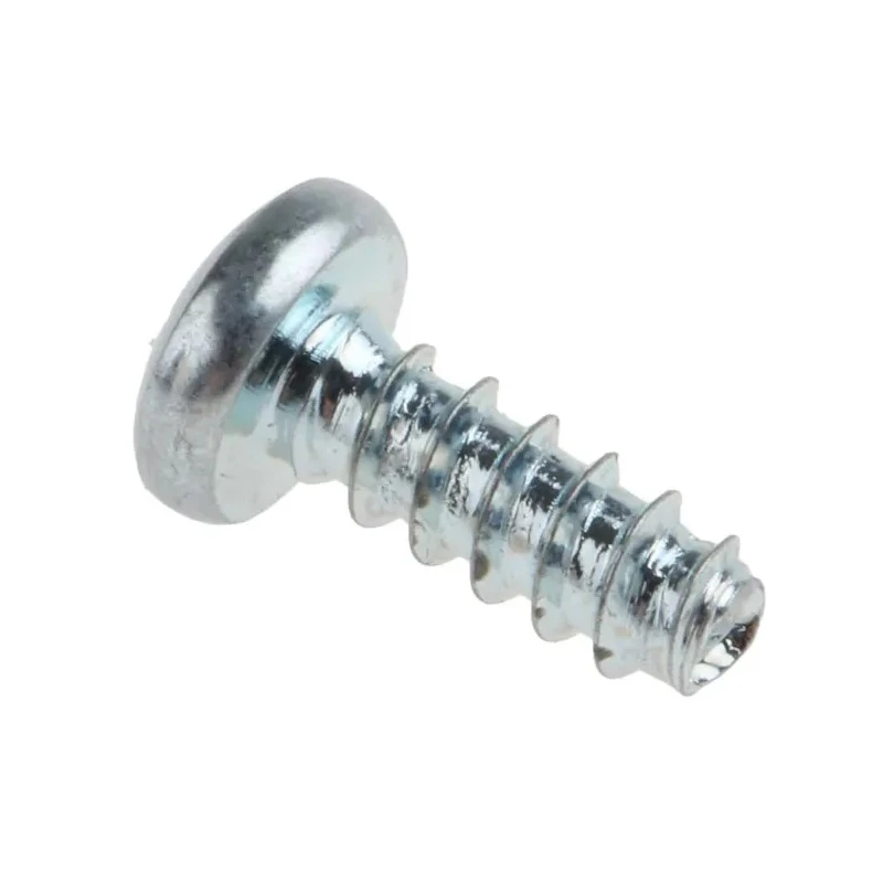 RS PRO Bright Zinc Steel Pan Head Self-Tapping Screw 9 mm Thread Size 6 482-8076
