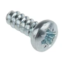RS PRO Bright Zinc Steel Pan Head Self-Tapping Screw 9 mm Thread Size 6 482-8076