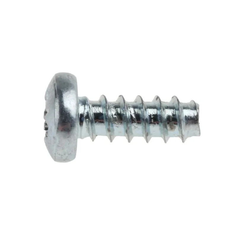 RS PRO Bright Zinc Steel Pan Head Self-Tapping Screw 9 mm Thread Size 6 482-8076