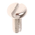 RS PRO Nickel Plated Brass Slot Pan Head Machine Screw M2.5 Thread, 6 mm Length 482-8464
