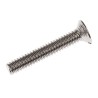 RS PRO Slot Countersunk Brass Machine Screw 12 mm M2 482-9114