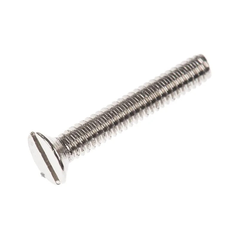 RS PRO Slot Countersunk Brass Machine Screw 12 mm M2 482-9114