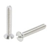 RS PRO Slot Countersunk Brass Machine Screw Nickel Plated 16 mm M2.5 482-9164