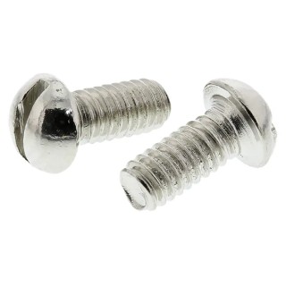 RS PRO Slot Round Brass Machine Screw 25.4 mm 6BA 482-8896