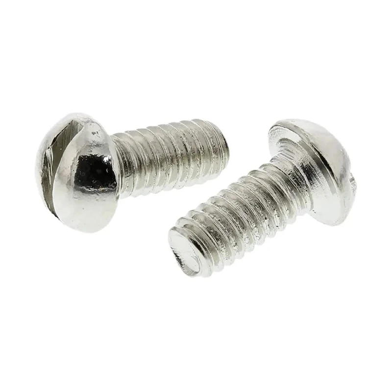 RS PRO Slot Round Brass Machine Screw 25.4 mm 6BA 482-8896