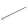 RS PRO Slot Raised (Countersunk) Nickel Plated Brass Machine Screw M3.5 60 mm 482-9625