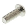 RS PRO Slot Round Brass Machine Screw Nickel Plated 31.40in 2BA 482-9029