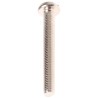 RS PRO Slot Pan Brass Nickel Plated Machine Screw M5 40 mm 482-8795