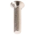 RS PRO Slot Countersunk Brass Machine Screw 20 mm M5 482-9388