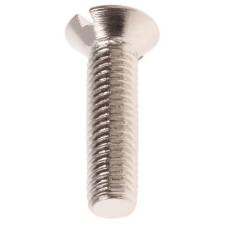 RS PRO Slot Countersunk Brass Machine Screw 20 mm M5 482-9388