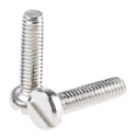 RS PRO Slot Cheese Brass Machine Screw 10 mm M2.5 482-9732