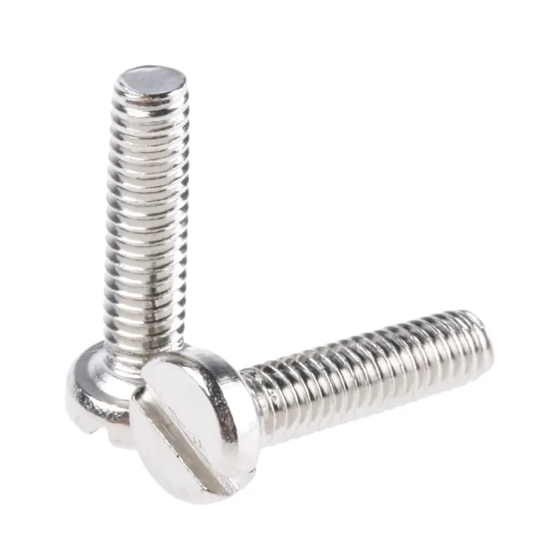 RS PRO Slot Cheese Brass Machine Screw 10 mm M2.5 482-9732