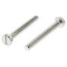 RS PRO Slot Cheese Brass Machine Screw Nickel Plated 20 mm M2.5 482-9748
