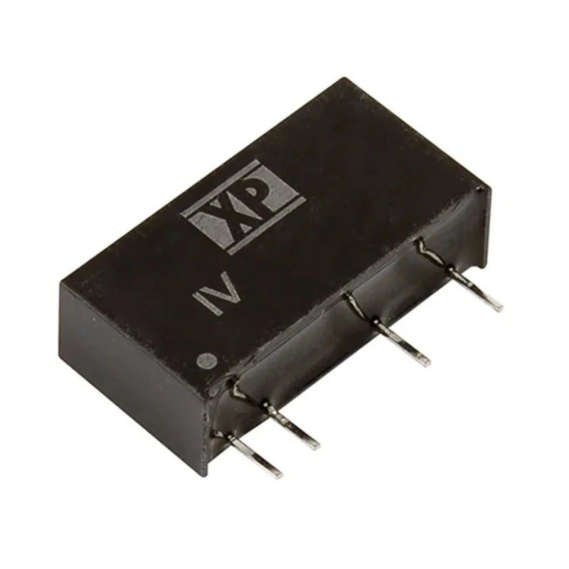 XP Power Isolated DC/DC Converter Single Output 12V DC 10mA 24V DC Input Through Hole SIP Package 1W IV2412SA