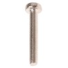 RS PRO Pozidriv Pan Brass Machine Screw 20 mm M3 483-0120