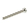 RS PRO Pozidriv Pan Brass Machine Screw 25 mm M3 483-0136