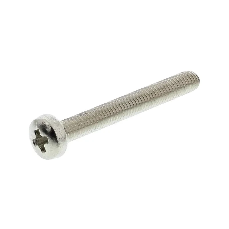 RS PRO Pozidriv Pan Brass Machine Screw 25 mm M3 483-0136
