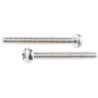 RS PRO Pozidriv Pan Brass Machine Screw 30 mm M3 483-0142