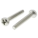 RS PRO Pozidriv Pan Brass Machine Screw 25 mm M4 483-0209