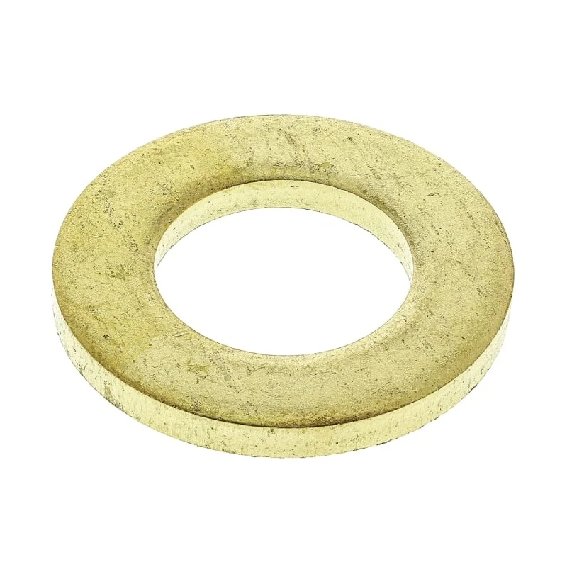 RS PRO Brass Plain Washers M12 DIN 125A, 24mm External Diameter, 13mm Inside Diameter, 2.5mm Thickness 483-2659