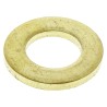 RS PRO Brass Plain Washers M12 DIN 125A, 24mm External Diameter, 13mm Inside Diameter, 2.5mm Thickness 483-2659