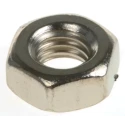 RS PRO Stainless Steel Hex Nuts Box 250 Pieces M4, Plain Finish, DIN 934, Taiwan 483-0530