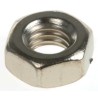RS PRO Stainless Steel Hex Nuts Box 250 Pieces M4, Plain Finish, DIN 934, Taiwan 483-0530
