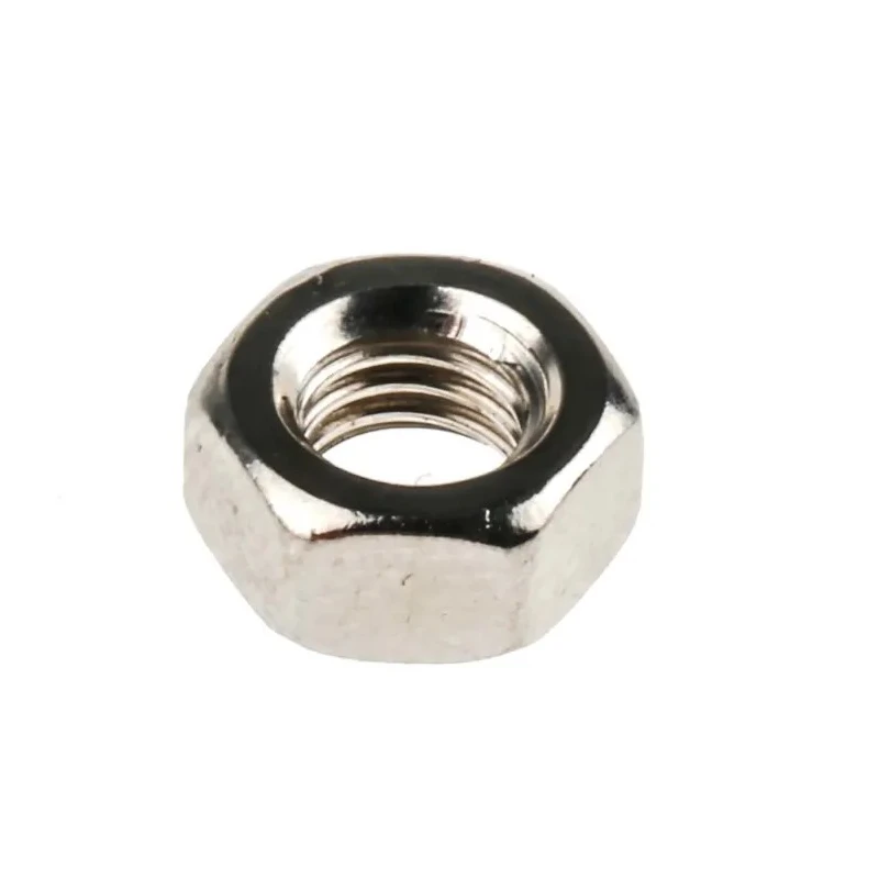 RS PRO Nickel Plated Stainless Steel Hex Nut M5, DIN 934 483-0546