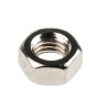 RS PRO Nickel Plated Stainless Steel Hex Nut M5, DIN 934 483-0546