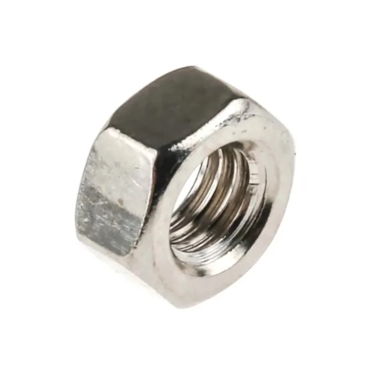 RS PRO Nickel Plated Stainless Steel Hex Nut M5, DIN 934 483-0546