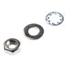 RS PRO Steel and Brass Hex Nut and Internal Tooth Washer Kit M4, 300 Pieces 483-0883