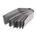 RS PRO Flexible Polyolefin Heat Shrink Tubing Grey 50.8 mm Sleeve Diameter x 1.2 m Length 2:1 Ratio 483-4217