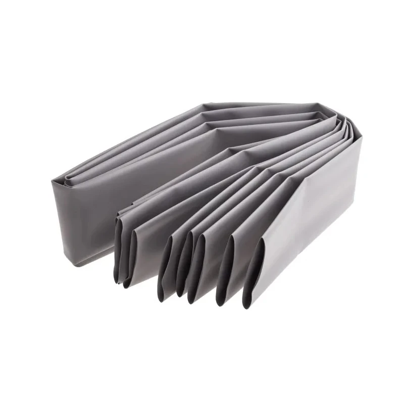 RS PRO Flexible Polyolefin Heat Shrink Tubing Grey 50.8 mm Sleeve Diameter x 1.2 m Length 2:1 Ratio 483-4217