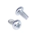 RS PRO Bright Zinc Steel Pan Head Self-Tapping Screw 5 mm M3 483-1202