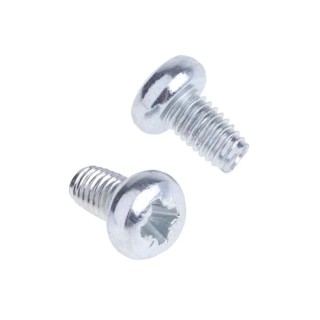 RS PRO Bright Zinc Steel Pan Head Self-Tapping Screw 5 mm M3 483-1202