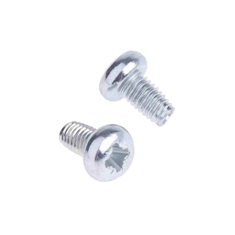 RS PRO Bright Zinc Steel Pan Head Self-Tapping Screw 5 mm M3 483-1202