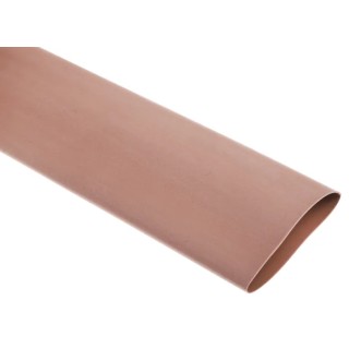 RS PRO Brown Flexible Polyolefin Heat Shrink Tubing 25.4 mm Sleeve Diameter x 1.2 m Length 2:1 Ratio 483-4318