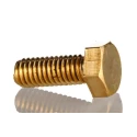 RS PRO Plain Brass Hex Bolt M6 x 20 mm 483-2378