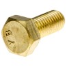 RS PRO Plain Brass Hex Bolt M8 x 20 mm 483-2413