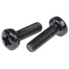 RS PRO Pozidriv Pan Steel Machine Screw 20 mm M6 483-1066
