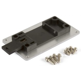 XP Power DIN Rail Adapter Accessory for DTE20 DIN Rail, Flame Retardant Nylon, Series DTE DTE20
