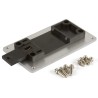 XP Power DIN Rail Adapter Accessory for DTE20 DIN Rail, Flame Retardant Nylon, Series DTE DTE20