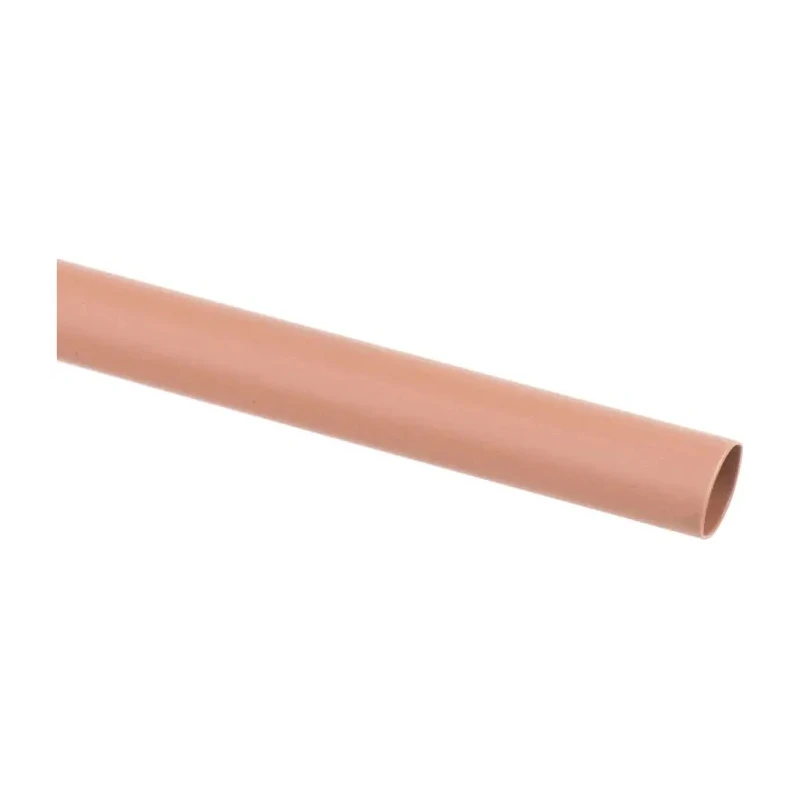 RS PRO Polyolefin Flame Retardant Heat Shrink Tubing Brown 6.4 mm Diameter 1.2 m Length 2:1 Ratio 483-4267