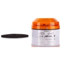 Moflash Industrial LED Amber Beacon 20V AC/DC, Steady and Flashing Light, Side and Rear Mount, IP65 LED195-01WH-SB-01